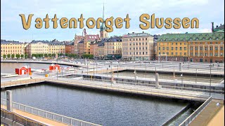 Slussen nya Vattentorget [upl. by Annahtur]