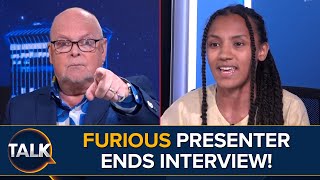 quotBREAK NOWquot Furious James Whale ENDS Interview With ProPalestine Activist Fiona Lali [upl. by Edieh]