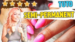 TUTO VERNIS SEMI PERMANENT  COMMENT FAIRE UNE POSE PARFAITE [upl. by Alene]