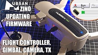 Hubsan Zino amp Transmitter Gimbal Camera Updating Firmware FC V1152 and Cam V036 [upl. by Liahcim]