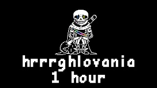 Hrrrghlovania by Flufffybons 1 HOUR  INK SANS MEGALOVANIA [upl. by Nilecoj]