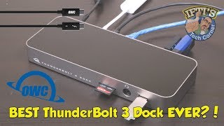 OWC ThunderBolt 3 Dock  Best MacBook Dock EVER  REVIEW [upl. by Ecirtel]