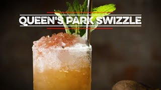 Queens Park Swizzle  How to Drink [upl. by Adiesirb804]