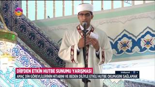 Diyanetten Hutbe Sunumu Yarışması [upl. by Muriel]