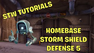 How to do Stonewood storm shield 1 to 10 complete explanation  fortnite STW [upl. by Nesnah]