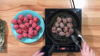 Simple Easy Meatball Recipe [upl. by Laraine566]