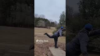 North Valley disc golf course Parked Birdie look bogie save [upl. by Idola808]