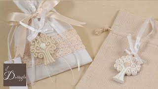 Tutorial Bomboniera Matrimonio con albero della vita  Il Dettaglio [upl. by Klemperer]