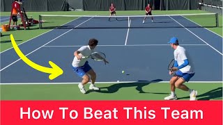 How To Beat A Both Back Team In Doubles Tennis Strategy Explained [upl. by Nilad450]