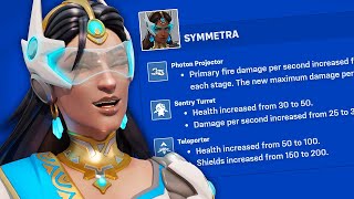 NEW SYMMETRA BUFFS  Overwatch 2 [upl. by Reine]