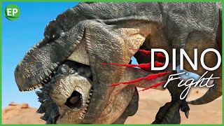 Dinosaur fight Tarbosaurus vs Ankylosaurus  Learn about dinosaurs  Dino battle  the Dinosaur [upl. by Ajnat]