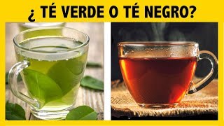 TÉ VERDE O TÉ NEGRO ¿CUÁL DEBES TOMAR [upl. by Eittah]