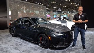 Is the 2024 Lexus RC F Track Edition a BETTER V8 sports car than a C8 Corvette [upl. by Benetta]