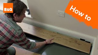 How to lay flooring part 4 laying tongue amp groove solid wood [upl. by Serge930]