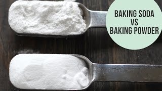 Baking Soda vs Baking Powder The Difference [upl. by Lindsay]