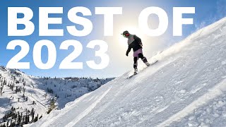 BEST OF 2023 SNOWBOARDING [upl. by Sucy]