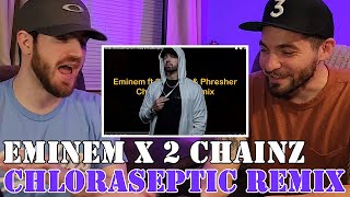 Eminem  Chloraseptic remix ft 2 Chainz x Phresher  Reaction  This verse changed everything [upl. by Silado]