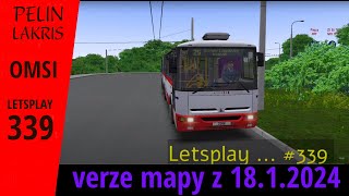 Letsplay 339  OMSI 2  mapa Líšeň  Další nová verze 18012024  linka 25 [upl. by Gnil691]