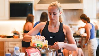 UCLA Gymnastics Cooking Challenge [upl. by Ettenel]