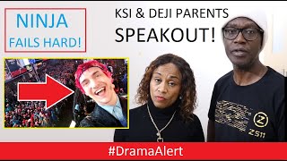 DEJI amp KSI Parents try amp stop the HATE DramaAlert NINJA big FAIL Jojo Siwa vs Justin Bieber [upl. by Aicertap]