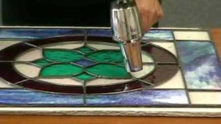 Building a Leaded Stained Glass Window with NO Days Glaze  Quick Cure Method [upl. by Inglebert374]