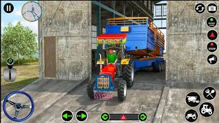 Top 5 Indian Tractor game downloadTractor Farming game simulator [upl. by Jordain]