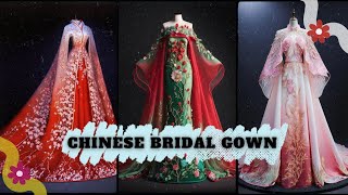 Chinese Wedding Gown  Chinese Bridal Gown  Chinese Bridal Dress  wedding trend [upl. by Nohsad]