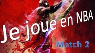 Je joue en NBA 2ème match 104 [upl. by Enyawal]