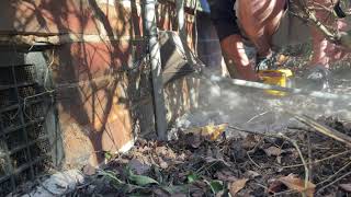 Cleaning a DRYER VENT The Good AND Bad almetaldryervent satisfying diy viral video [upl. by Mell]