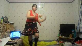 Ievan Polkka Dance Cover by daleks4eva [upl. by Yennor380]