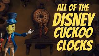 Every Disney Cuckoo Clock in Pinocchio [upl. by Neyut771]