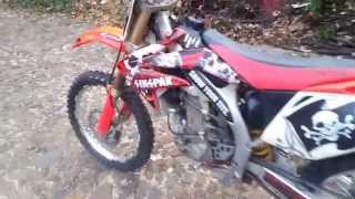 HONDA CRF 450 R 2008 [upl. by Jasun854]