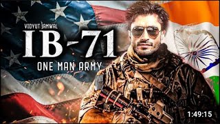 IB71 FULL MOVIE IN HINDI  Vidyut jamwal action movie vidyutjammwal movie action [upl. by Esme]