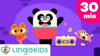 FREEZE DANCE SONG 🙌🎶 More Action Songs for kids  Lingokids [upl. by Dunning]