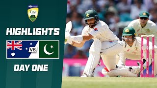 Australia v Pakistan 202324  Third Test  Day 1 [upl. by Enilegnave]