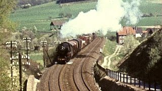 DampfGüterzüge in Ottbergen  Class 44 steam freight trains in 1974 [upl. by Jacinthe]