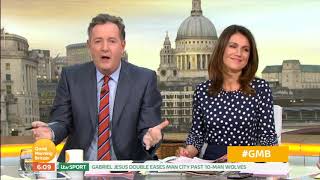 Piers Morgan Loves the New Gillette Advert  Good Morning Britain [upl. by Tsirc]