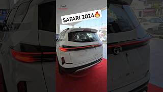 Tata Safari 2024🔥 Safari White Colour  New Safari 2024  Accomplished Plus S  New Model  M2S [upl. by Orabelle]