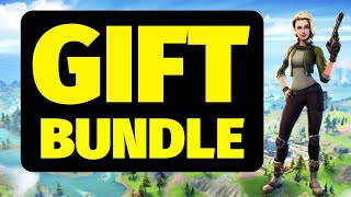 How to Gift Bundles in Fortnite Battle Royale [upl. by Omlesna358]