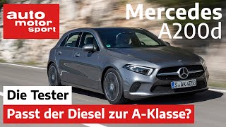 MercedesBenz A200d Passt der Diesel zur AKlasse  TestReview  auto motor und sport [upl. by Philips878]