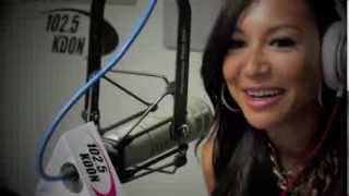 Naya Rivera of quotGleequot Interviews With Visa On The Radio 1025 KDON [upl. by Norrie]