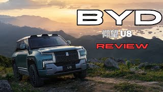 Chinese Super SUV  BYD YangWang U8 review  Immersive Test Drive [upl. by Erin]