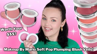 Makeup By Mario Soft Pop Plumping Blush Veils Worth Your Money [upl. by Alyag263]