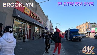 FLATBUSH Ave WALKING TOUR from FILLMORE Ave to JUNTCION BROOKLYN NYC 10 11 23 [upl. by Aimekahs]