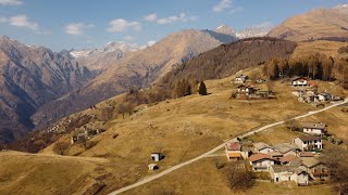 MONTI DI VERCANA LAGO DI COMO DRONE FOOTAGE [upl. by Plerre982]