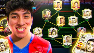 BUILDING THE 2006 BARCELONA SQUAD WITH GIOVANI DO SANTOS FIFA 22 [upl. by Nesrac531]