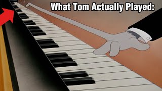 Pianos are Never Animated Correctly Tom amp Jerry [upl. by Ulrica]