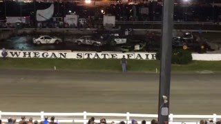 Great Action in the Skowhegan State Fair Demolition Derby [upl. by Fasta686]