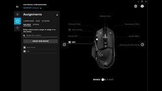 How to setup edit macro on Logitech Ghub check description [upl. by Damas]