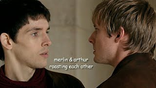 merlin amp arthur roasting each other for 9 minutes straight [upl. by Nwahsid]